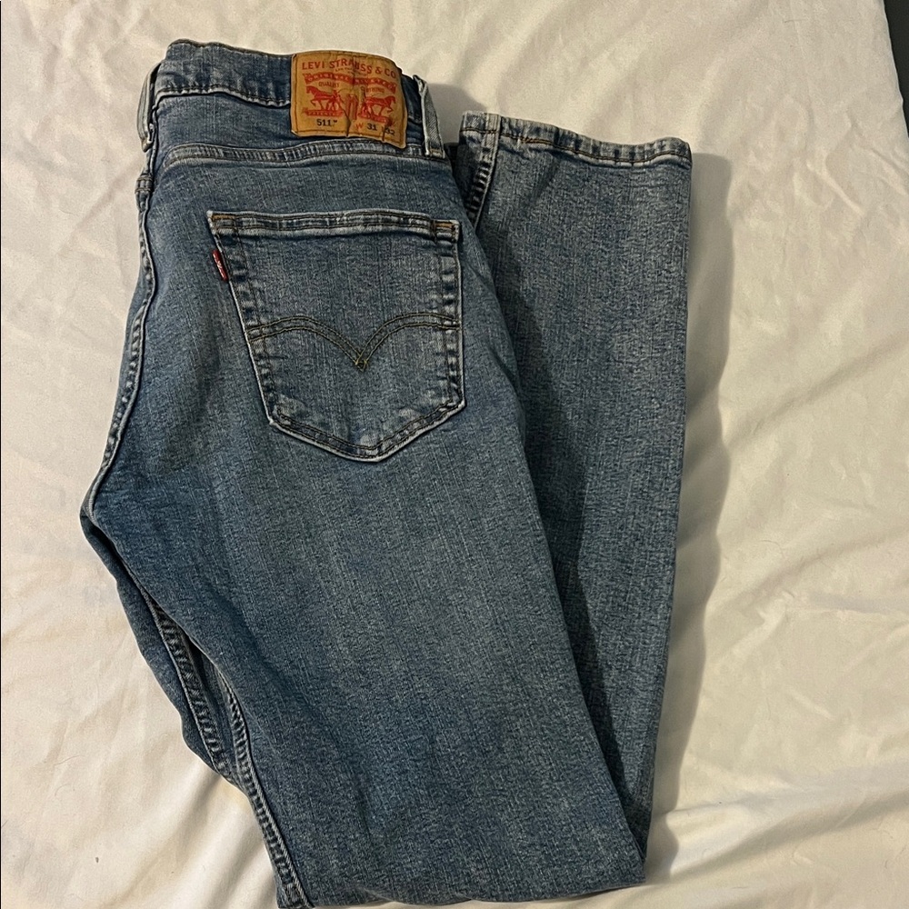 Levi's® Mens 511™ Stretch Fabric Straight Leg Slim Fit Jean